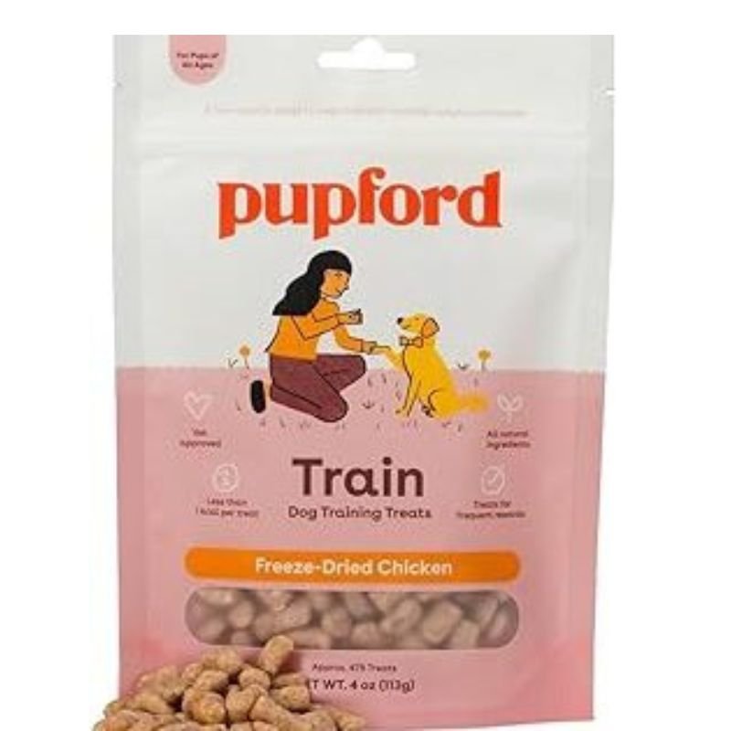 Pupford freeze-dried chicken dog training treats